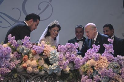 MHP Genel Başkanı Bahçeli nikah şahidi oldu