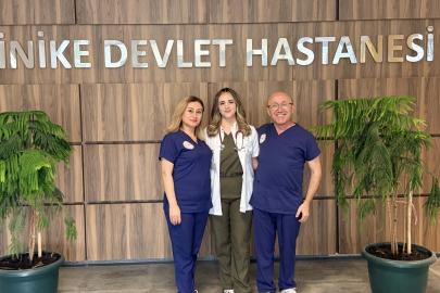 Anne ve babasının görev yaptığı hastaneye doktor olan Eylül: Küçüklüğümden beri kafama koymuştum