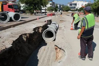 Antalya’nın yağmur suyu altyapısı güçleniyor