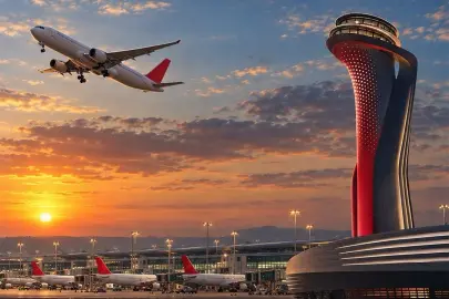 Avrupa’nın en yoğun, dünyanın ise 5’inci havalimanı oldu... Türkiye, İstanbul'dan zirveye uçuyor