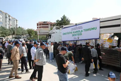 Başkent’te üreticiye kanola desteği