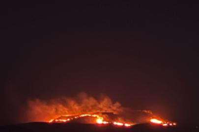 Bodrum’da maki ve ot yangını