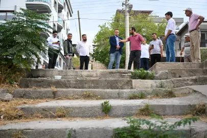 Bornova’da çifte merdiven hamlesi