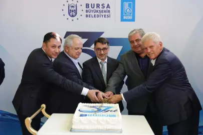 Bursa'da BUSKİ 37 yaşında
