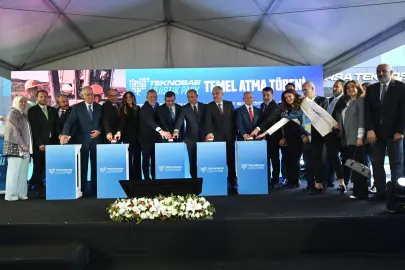 Bursa'yı dünyaya bağlayacak dev yatırım... TEKNOSAB Lojistik Parkı'nın temeli atıldı