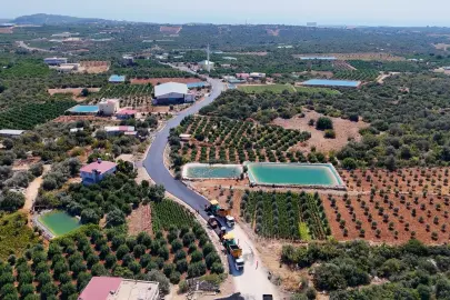 Erdemli Esenpınar’da ulaşım hamlesi
