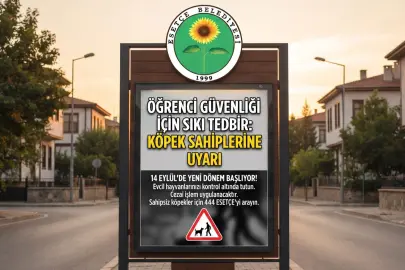 Esetçe Belediyesi’nden öğrenci güvenliğine sıkı tedbir