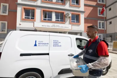 İzmir Büyükşehir’den özel gereksinimli öğrencilere sıcak destek