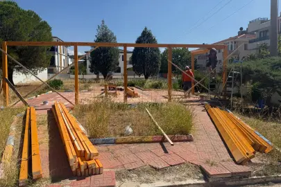 Keşan'da merhum Vahit Ersöz’ün anısına açık hava anasınıfı projesi
