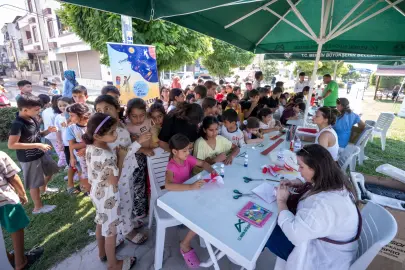 Mersin'de çocuklara bilim ve eğlence desteği
