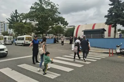 Ordu'da okul çevrelerinde güvenlik mesaisi