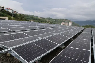 Trabzon’da Güneş Enerji Sistemi hizmete alındı
