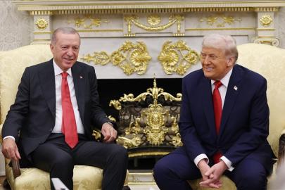 Cumhurbaşkanı Erdoğan, ABD Başkanı Trump ile görüştü